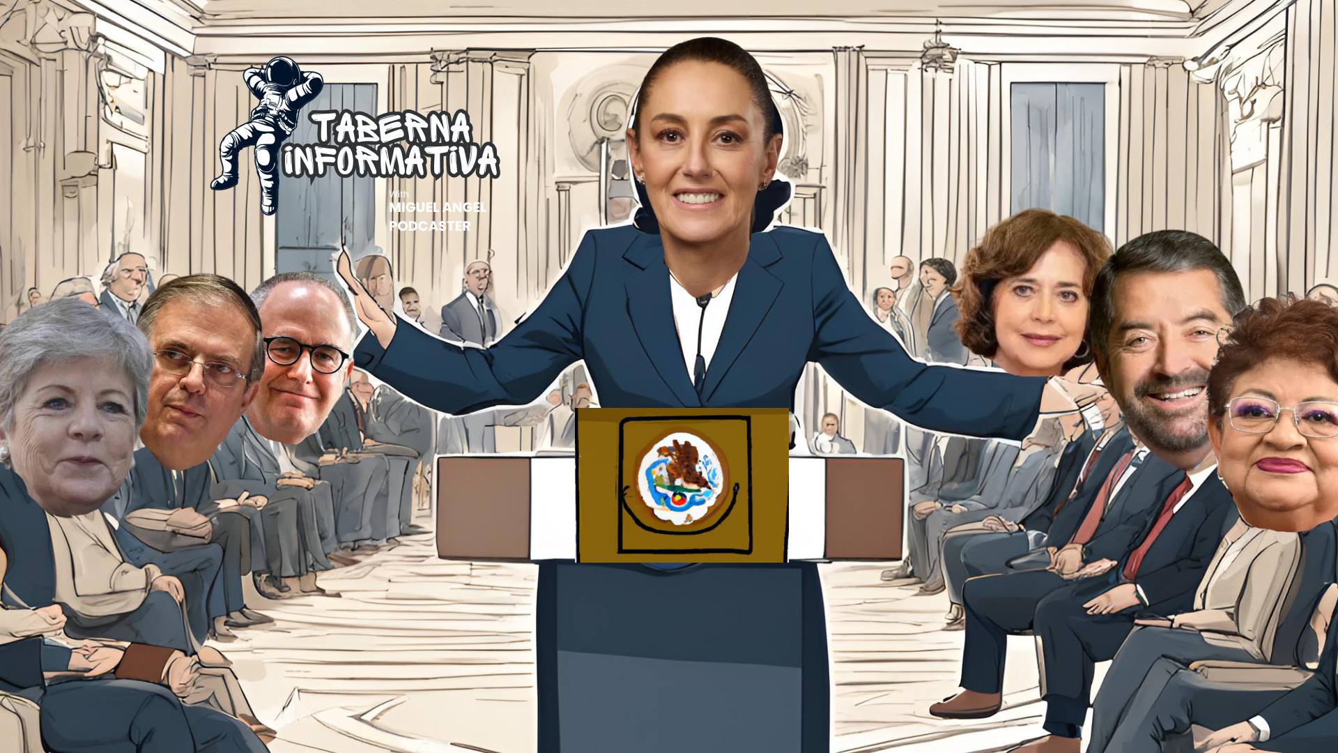 El gabinete reciclado: Las mismas caras con nuevos títulos en la 4T